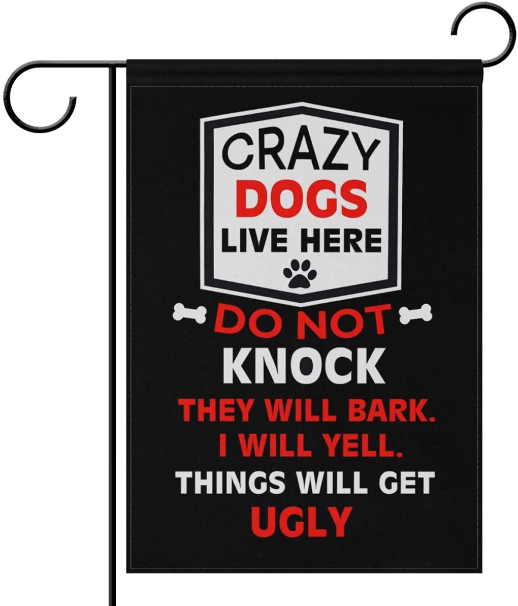 funny garden sign