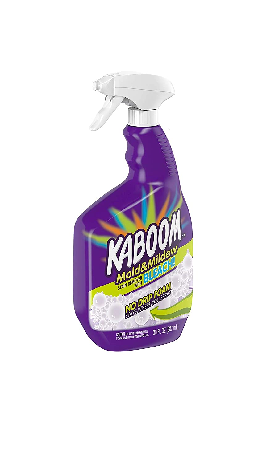 Kaboom No Drip Foam Mold & Mildew Stain Remover with Bleach 30 fl. oz. Spray Bottle, Pack of 2