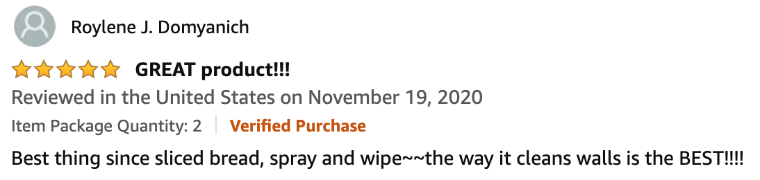 zeps foaming wall cleaner review