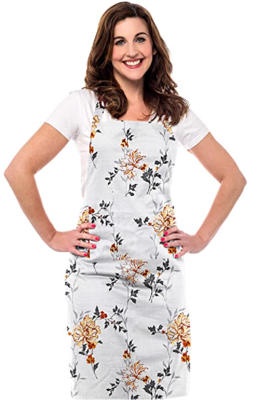 floral apron for women