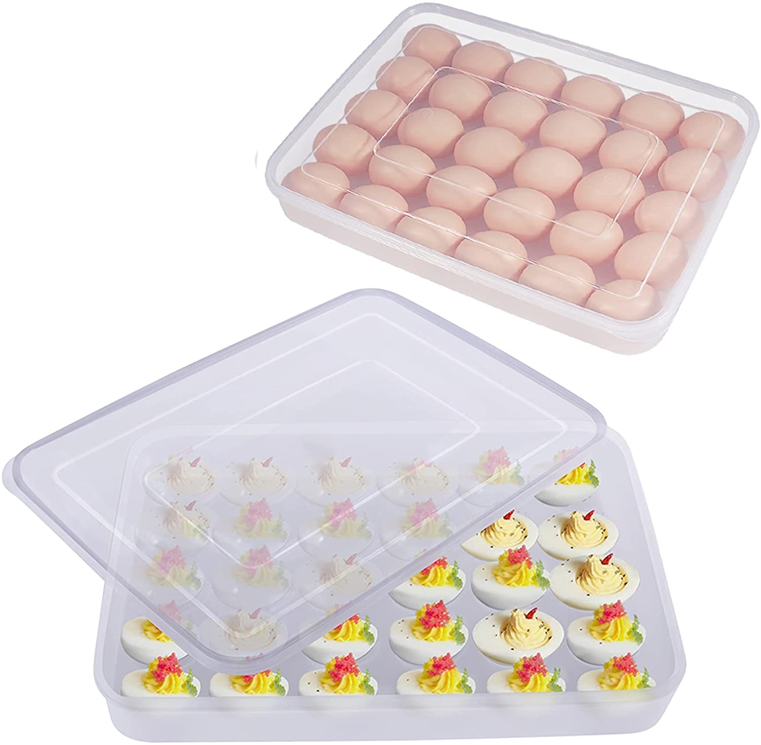 Refrigerator Deviled Egg Tray