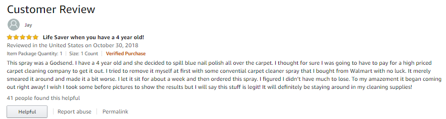 spot shot customer review