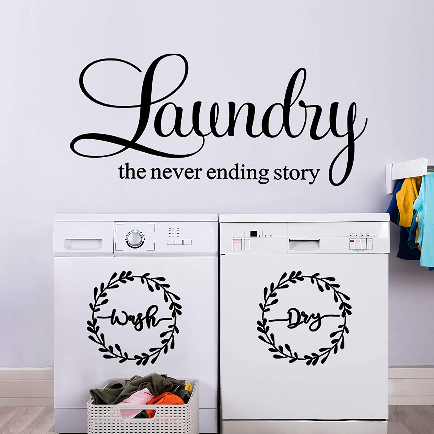 Laundry Room Vinyl Wall Decal