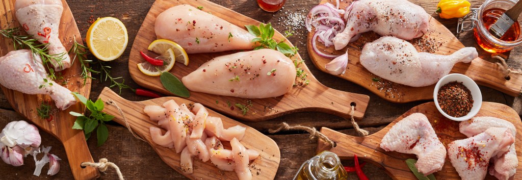 frozen chicken