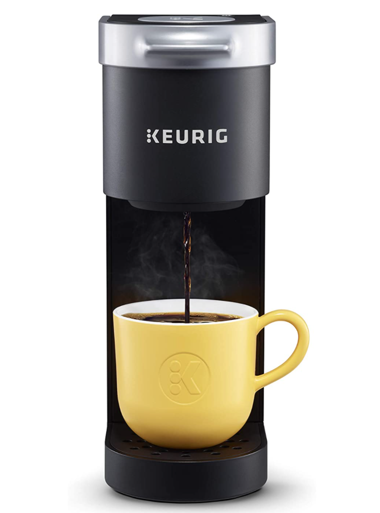Keurig K-Mini Coffee Maker, Single Serve K-Cup Pod Coffee Brewer, 6 to 12 Oz. Brew Sizes, Black