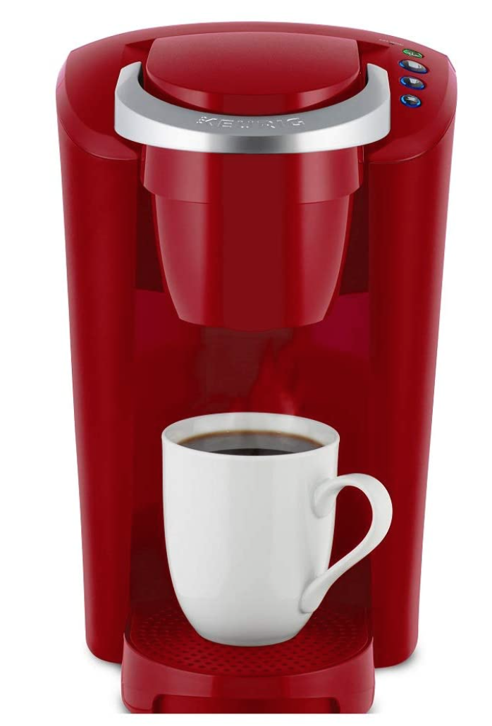 Keurig K-Compact Single-Serve K-Cup Pod Coffee Maker, Imperial Red
