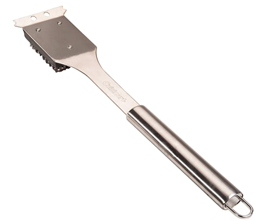 Cuisinart Grill Cleaning Brush, CCB-5014, Stainless Steel