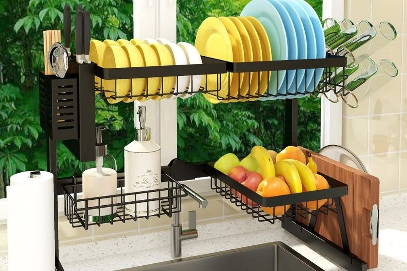 kitchen sink organizer