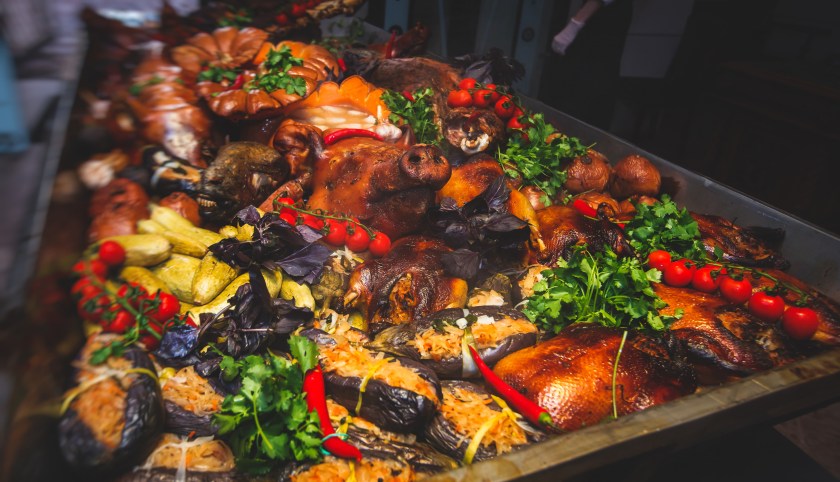 whole hog bbq plate