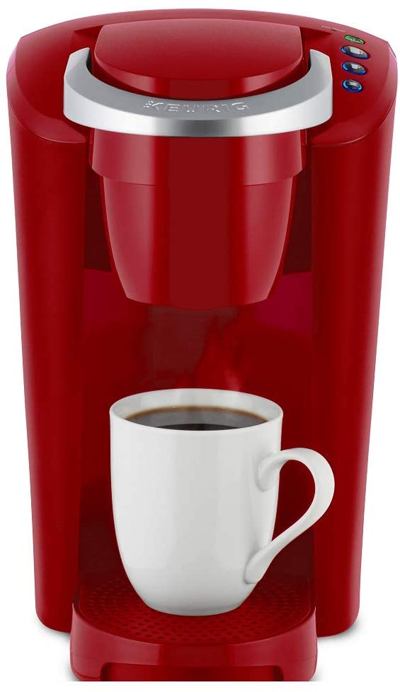 Keurig K-Compact Single-Serve K-Cup Pod Coffee Maker, Imperial Red