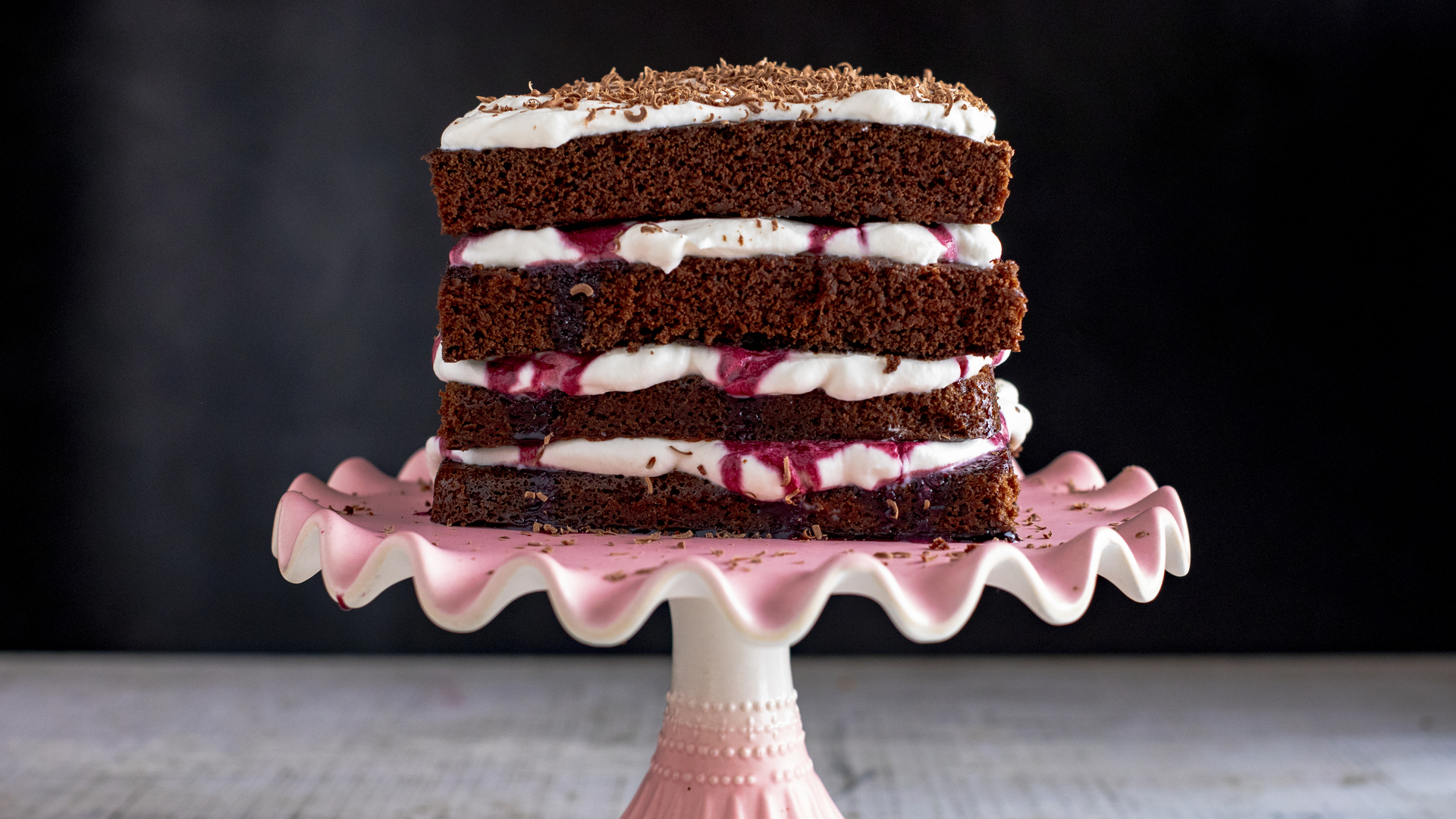 black forest cake