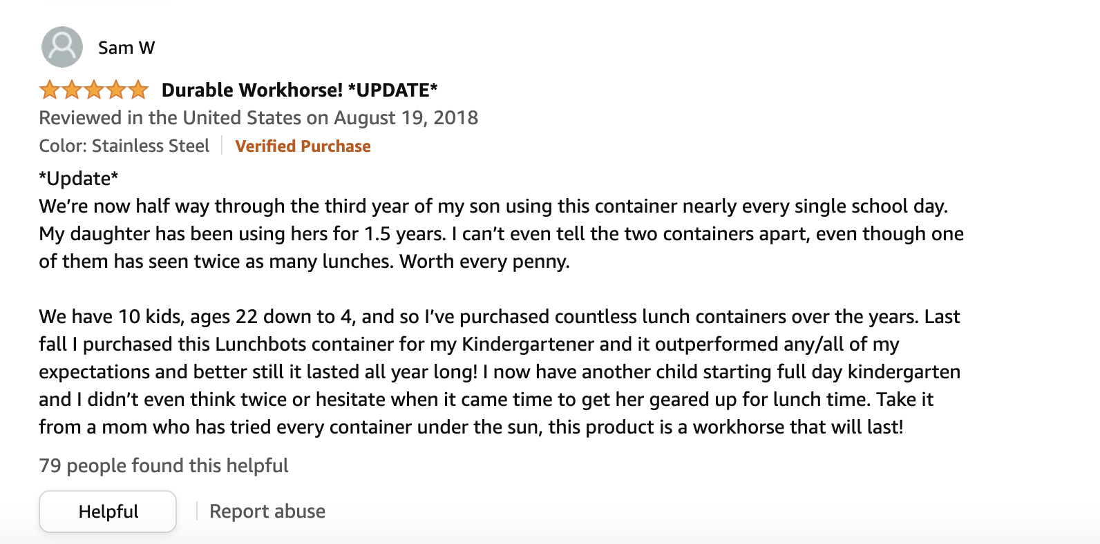lunch box for kids