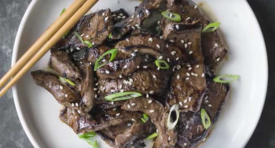 venison Heart Bulgogli