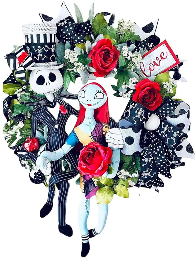 nightmare before christmas wreath
