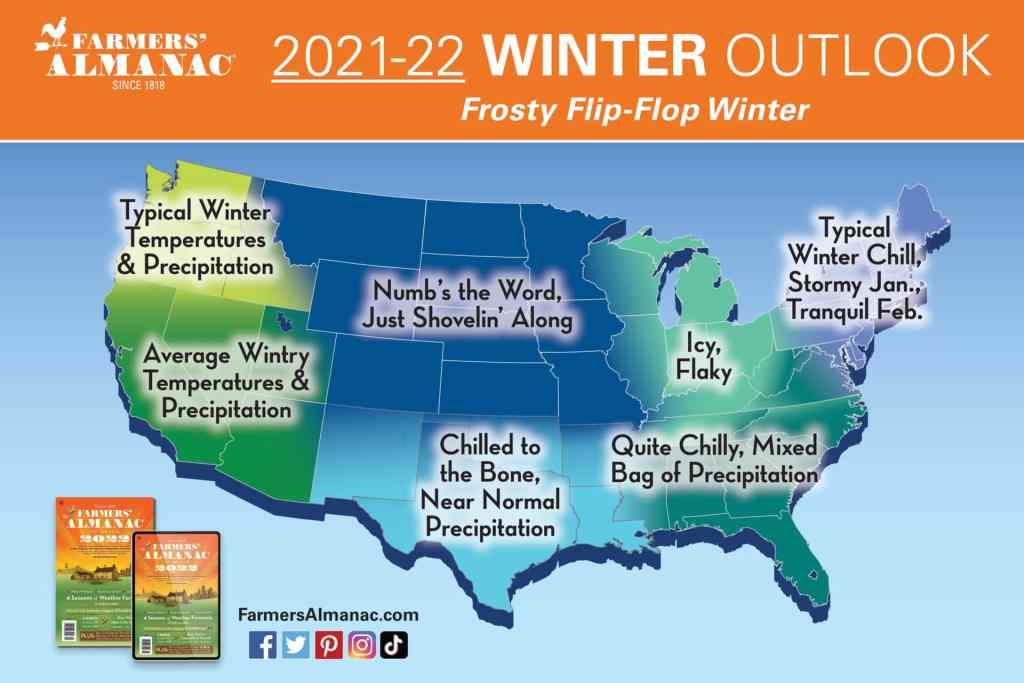 farmer's almanac forecast