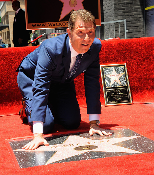Bobby Flay Honored On The Hollywood Walk 