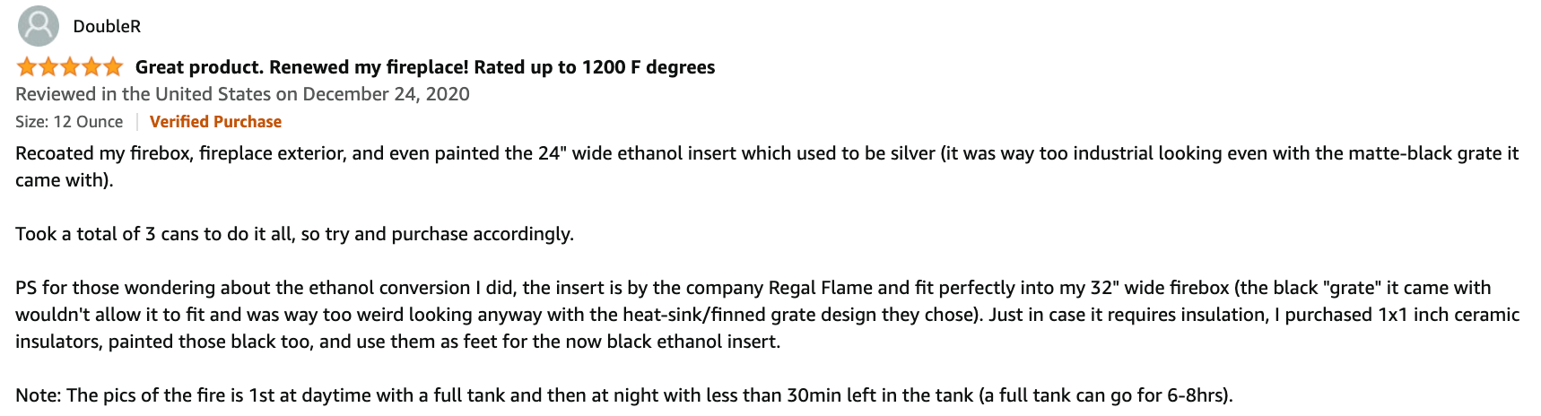 rust-oleum high heat spray review
