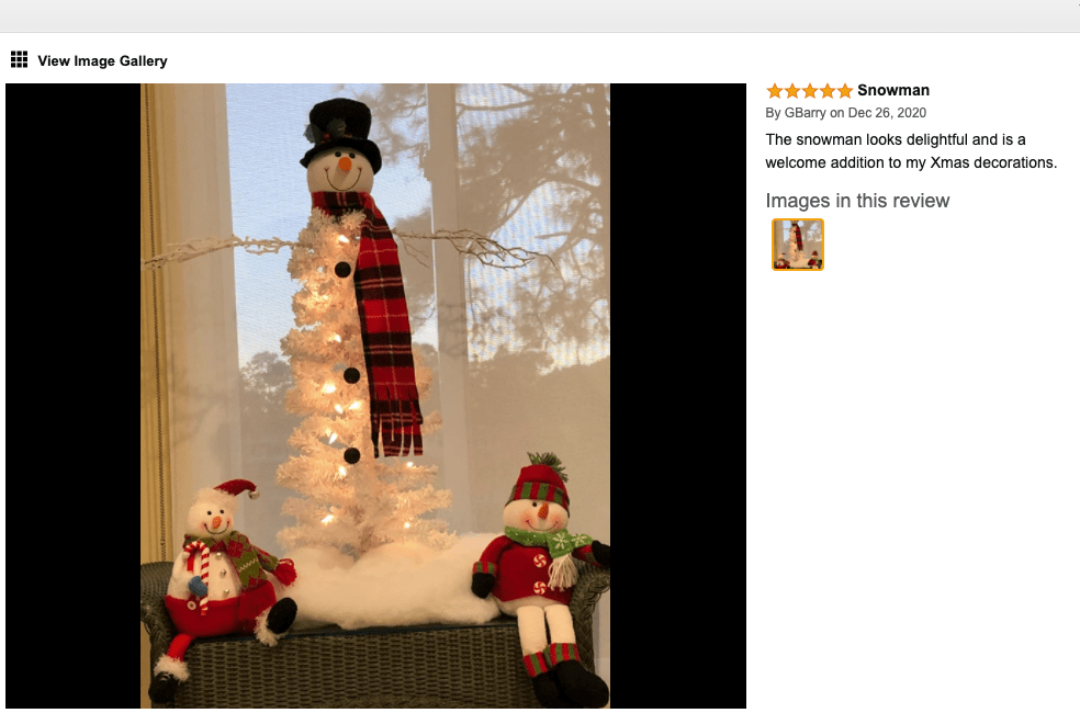 snowman christmas tree