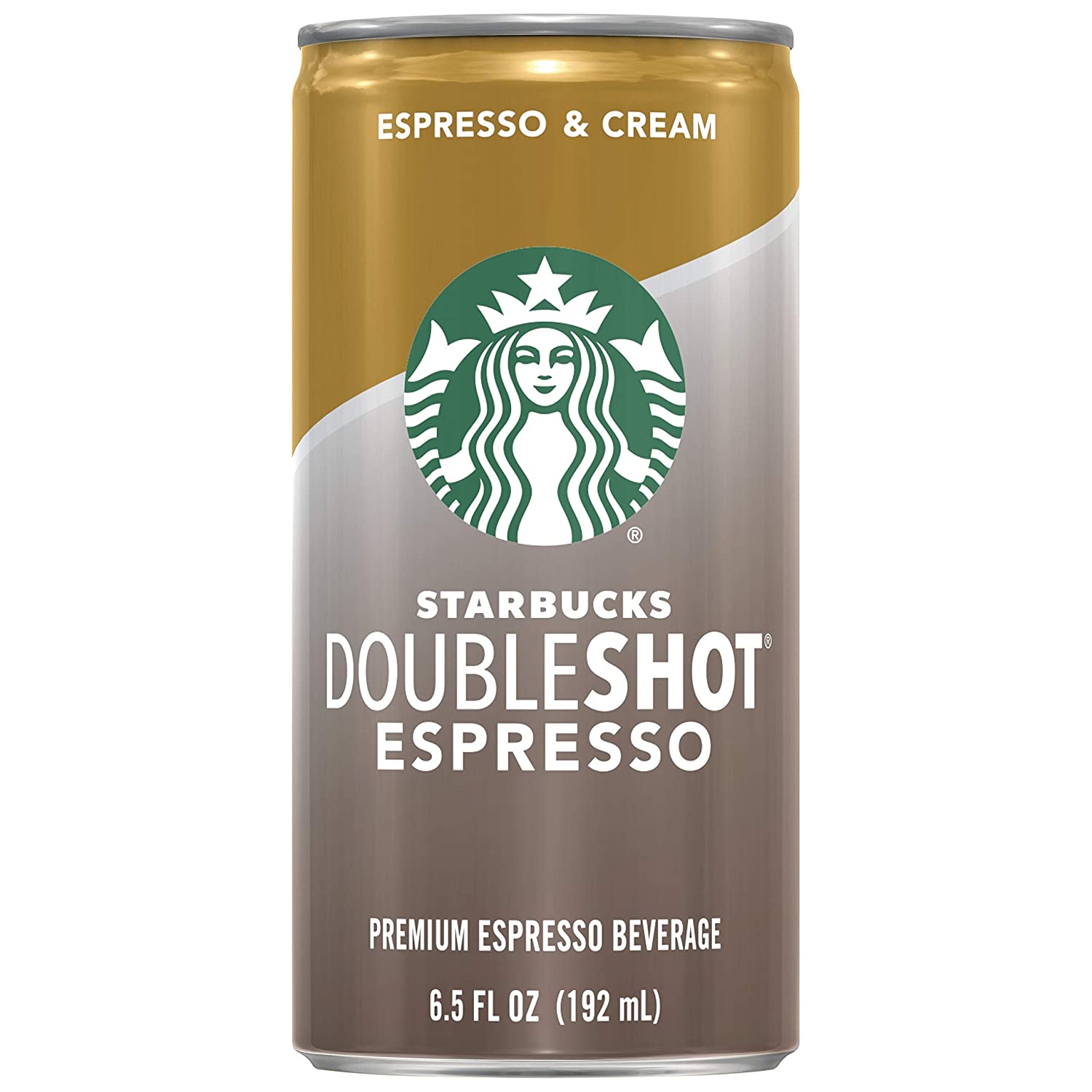 Starbucks Doubleshot, Espresso + Cream, 6.5 Ounce, 12 Pack