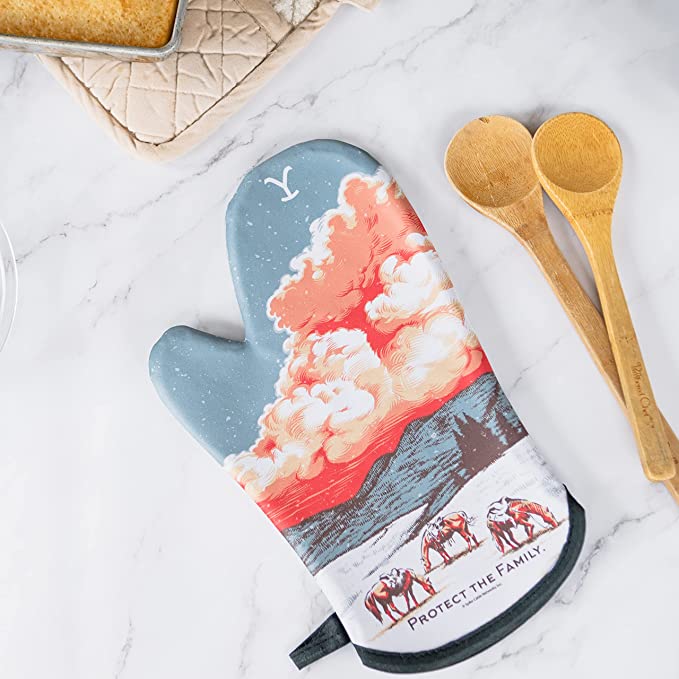yellowstone oven mitt
