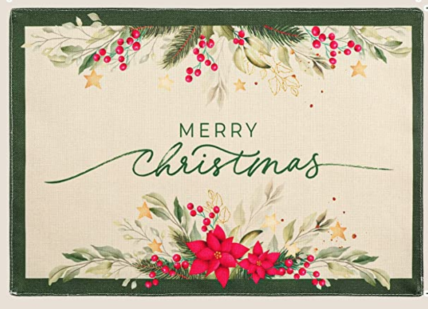 christmas place mat