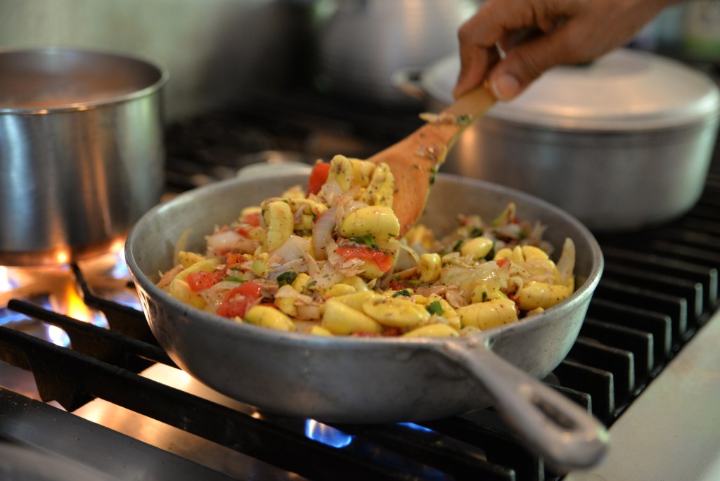 Jamaican national dish, ackee and saltfish