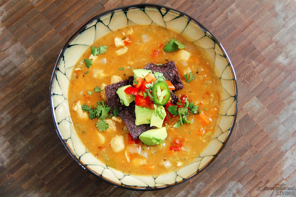 Texas tortilla soup