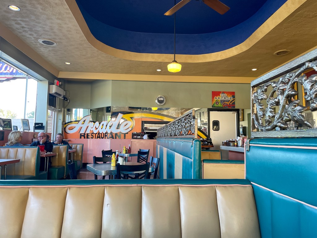 interior Arcade restaurant 