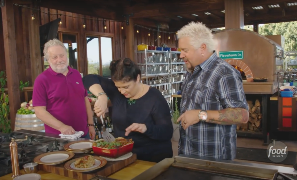 Guy Fieri Cooking With Alex Guarnaschelli