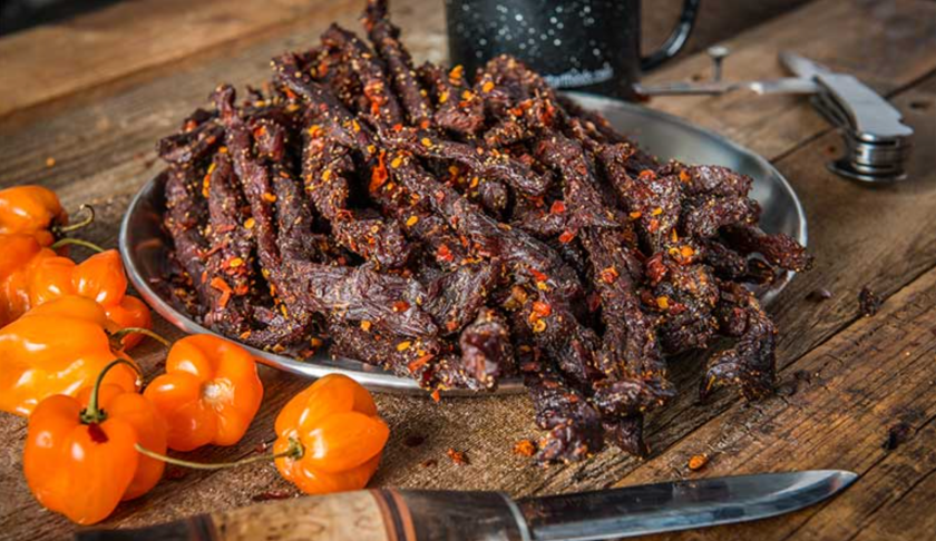 smoked habanero jerky
