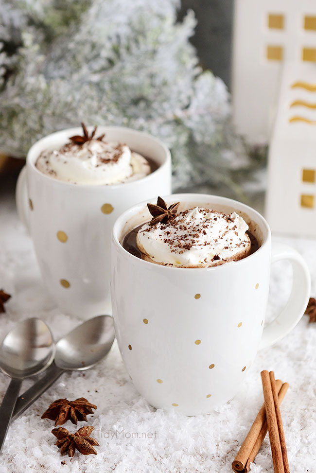 Butterscotch Spiked Hot Chocolate
