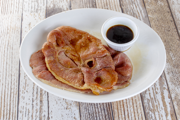 country ham with red eye gravy