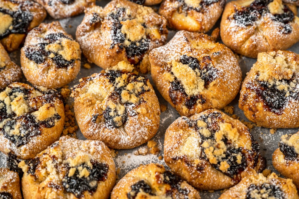 sweet pastries Traditional Czech republic festive