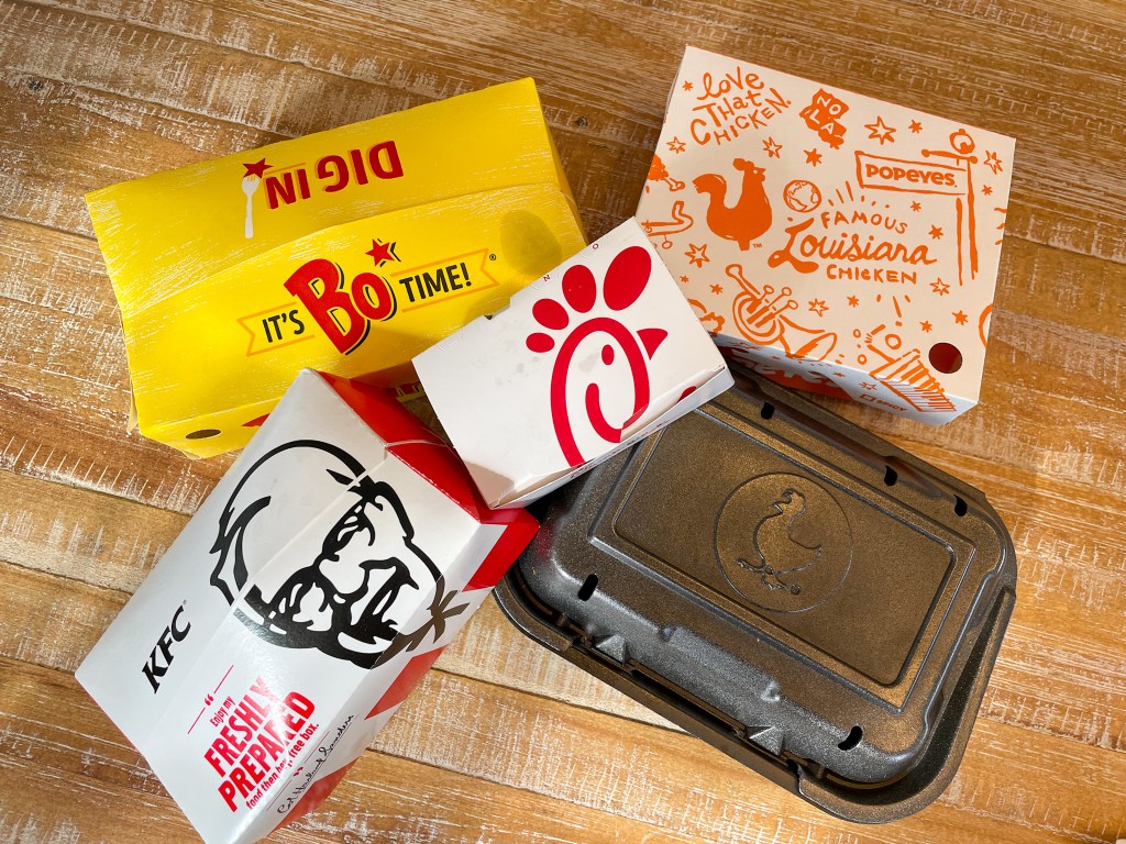 fast food chicken tenders