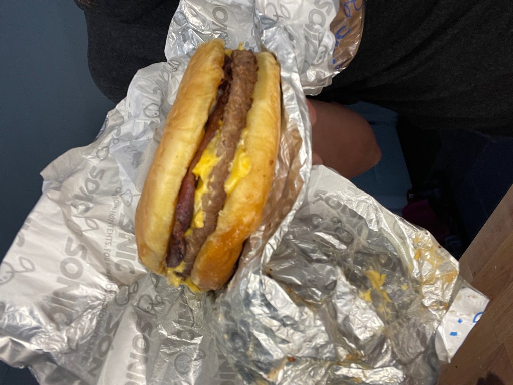 Sonic bacon burger