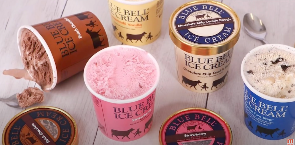 blue bell ice cream