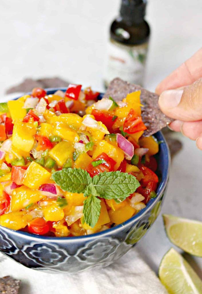 mango mint salsa