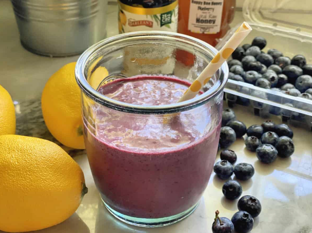 blueberry lemon smoothie