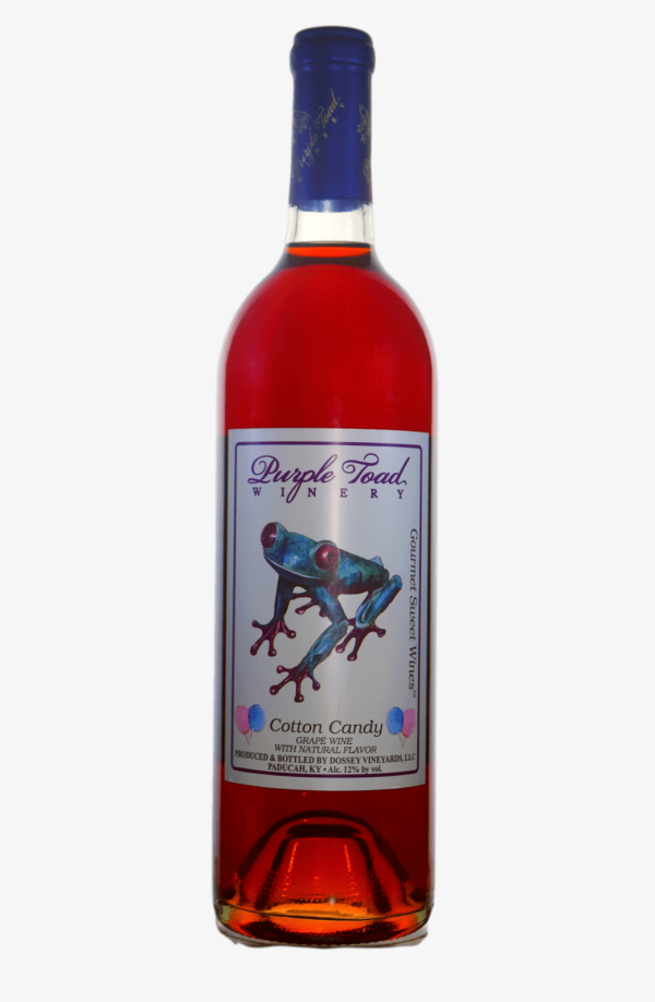 Purple Toad cotton candy wine