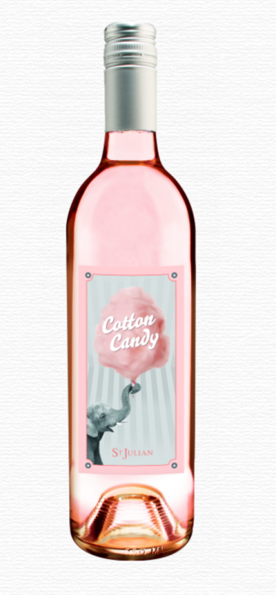 St. Julian cotton candy wine
