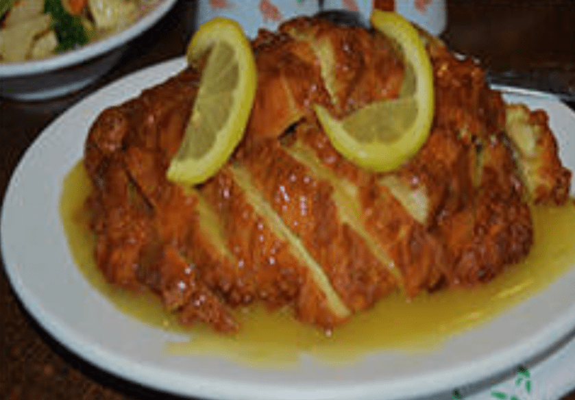 Chinese food at Desert Jade