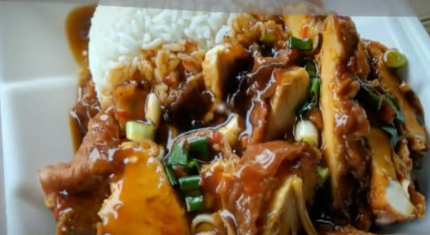 Chinese dish at china chili