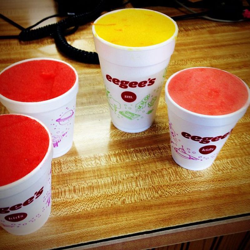 Eegee's drinks
