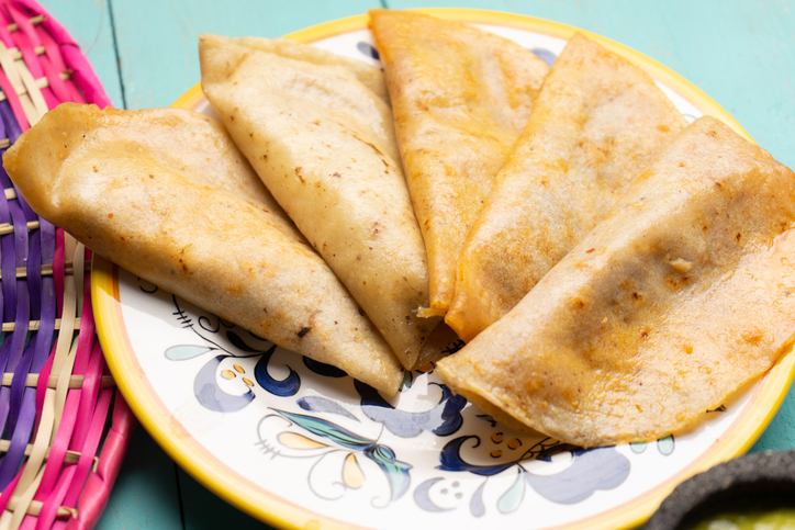  mexican steamed tacos