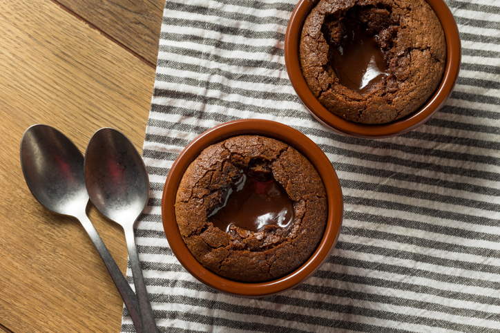 Homemade Chocoalte Molten Lava Cake Ready to Eat