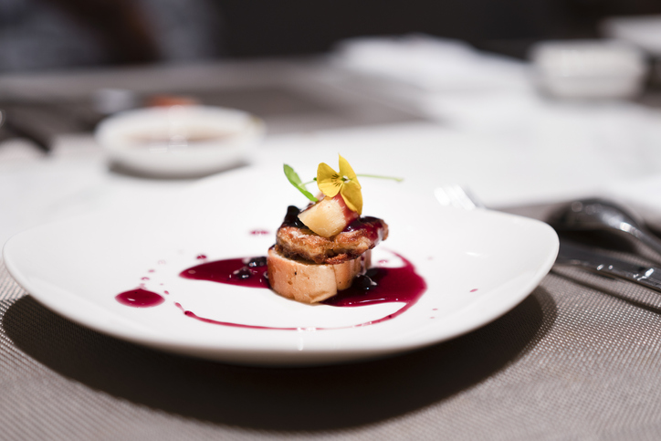 French fat goose liver