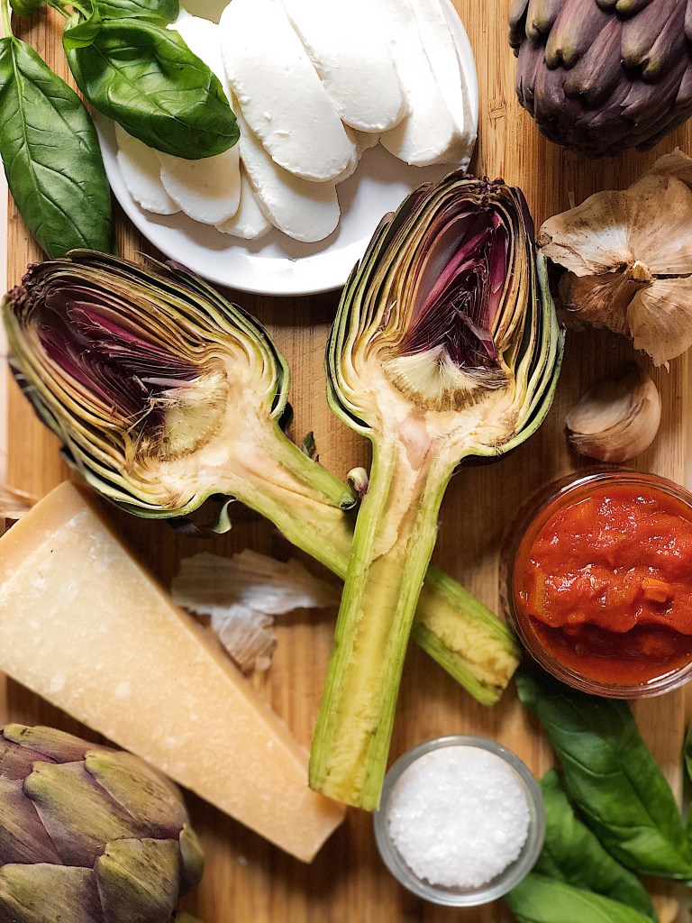 artichokes prep