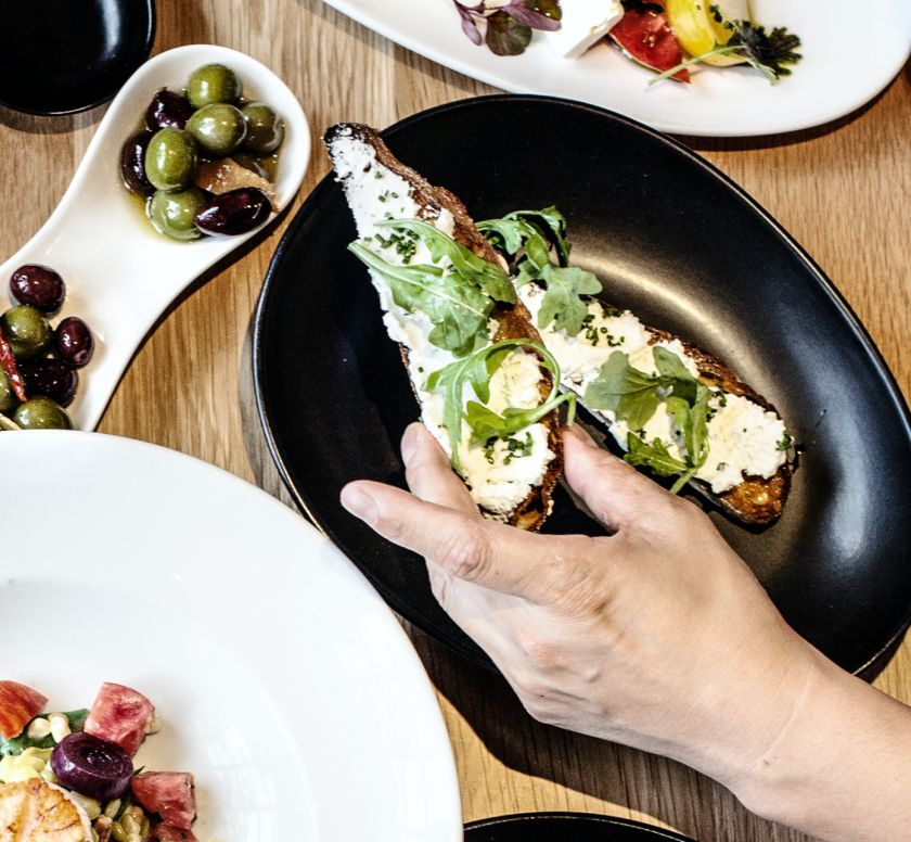 dish at Aria