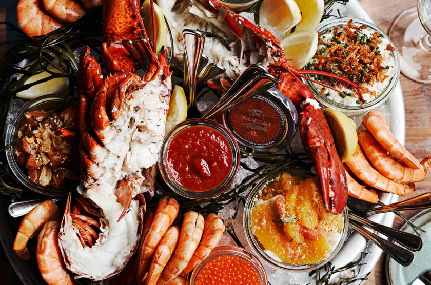 lobster plate at The Optimist
