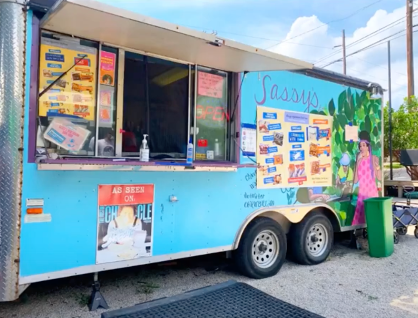 sassy's vegetarian soul food truck